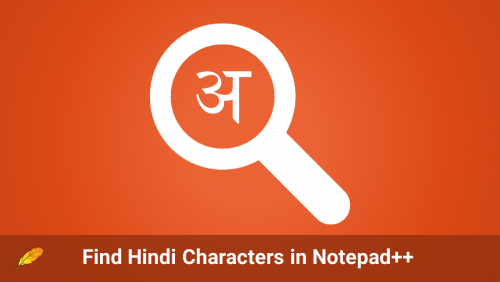 Find Hindi Characters using RegEx